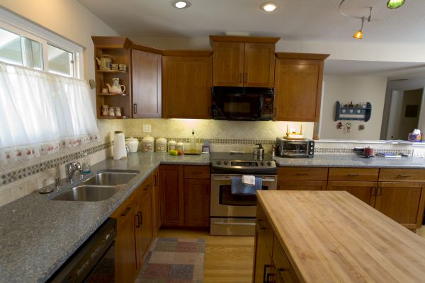 Cherry Cabinet Remodeling in Nashua